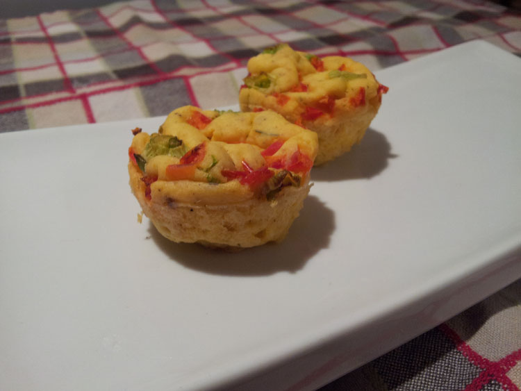 Omelette bites